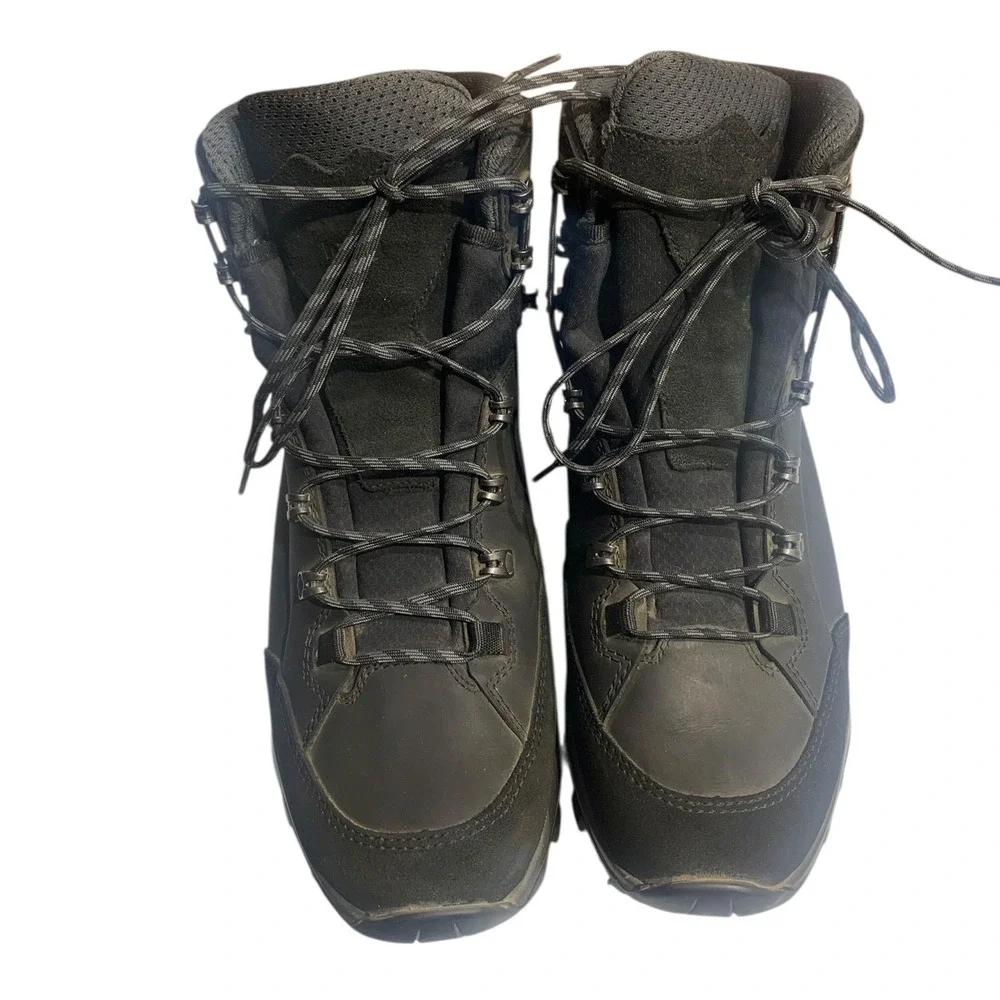 HANWAG Men's Black Leather Gore-Tex‎ Hiking Boots Vibram Sole